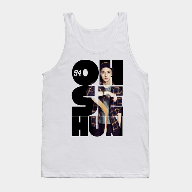 EXO Suho Full Name OT12 Tank Top by iKPOPSTORE
